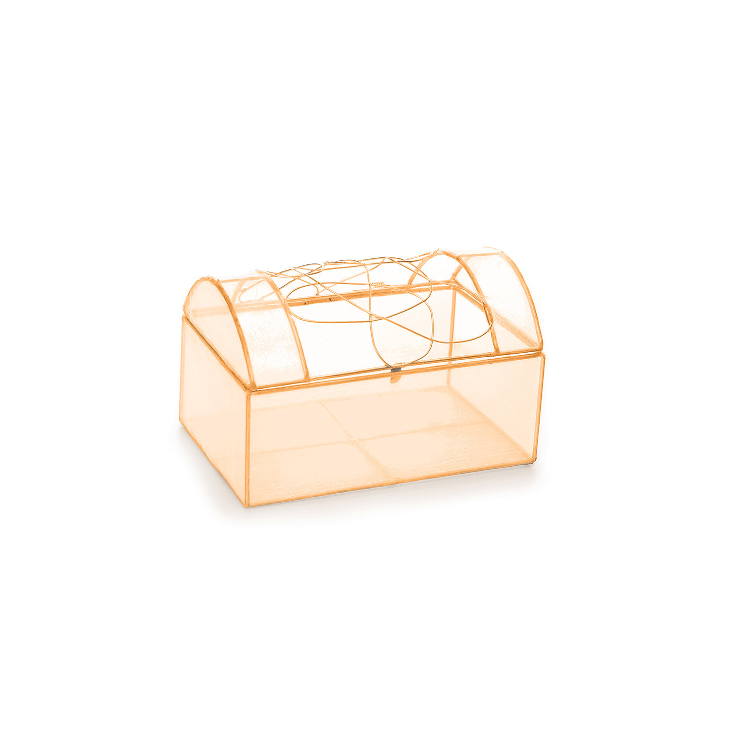 EMBALAGEM DE ORGANZA BAU BRONZE C/01