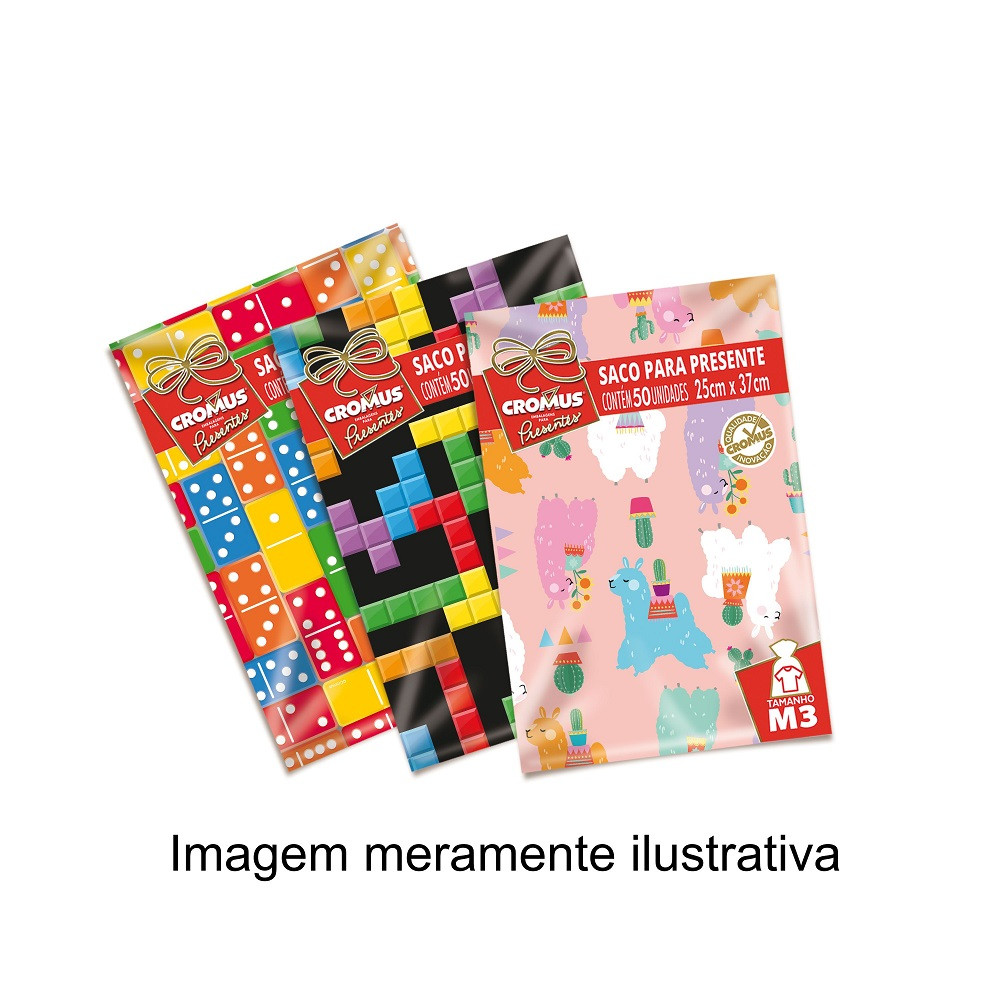 SACO METAL 15X22 SORTIDOS INFANTIL C/100