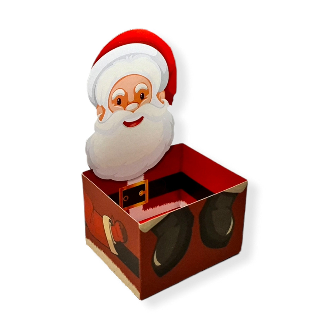 CESTA PAPAI NOEL TAM P 12X10X8CM REF 2026