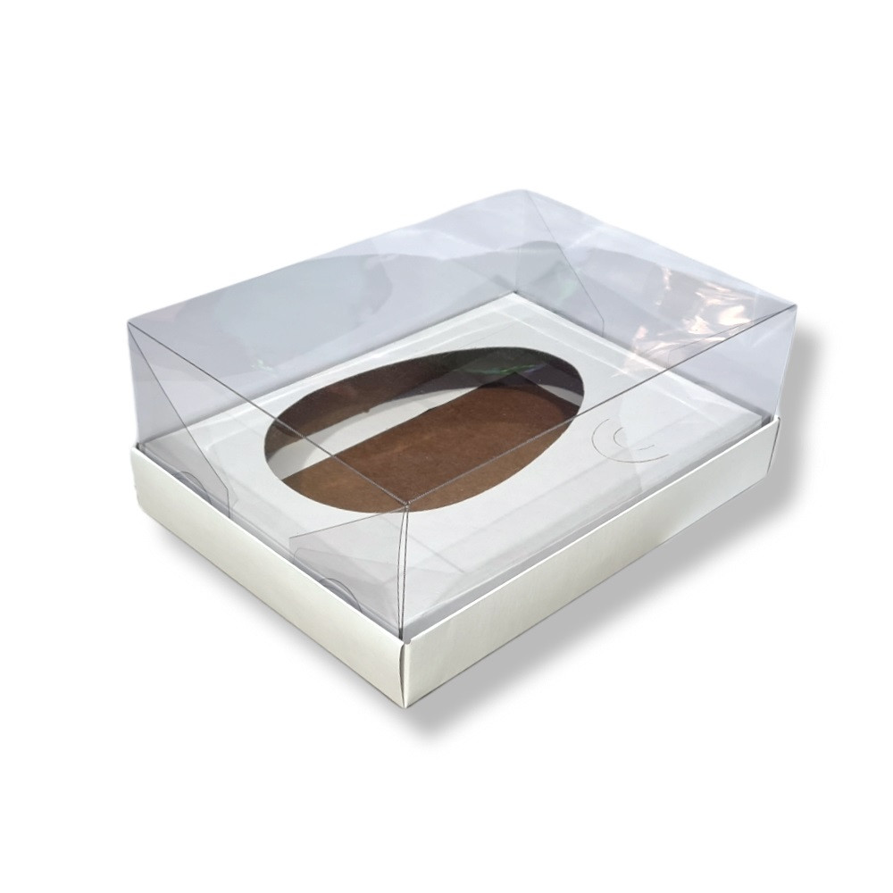 CX OVO 500 GRAMAS 21X14,5X8 DUPLA FACE - BRANCO