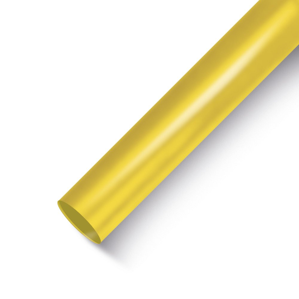 FOLHA POLI ESCOLAR AMARELO 85X100 PT C/50 UN