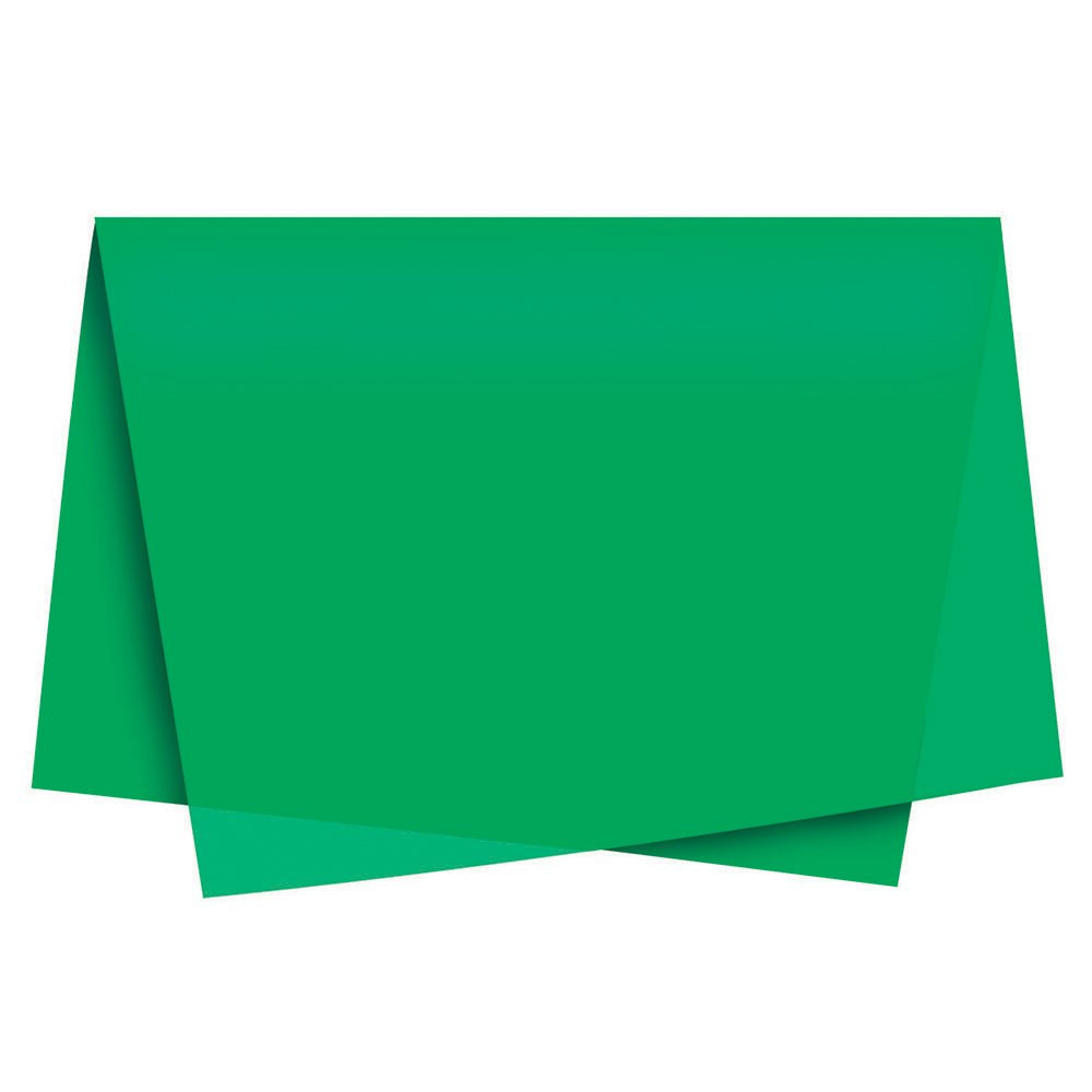 PAPEL SEDA VERDE BANDEIRA 49X69 PT C/50 UN
