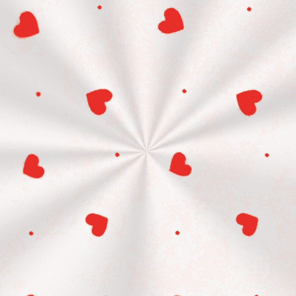 SACO TRANSP 10X14 LOVE VERMELHO PT C/100 UN