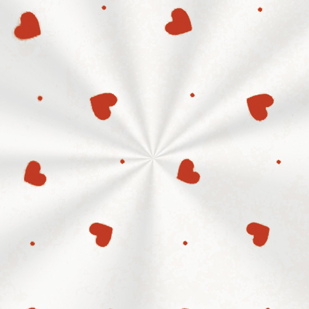 SACO TRANSP 15X22 LOVE VERMELHO PT C/100 UN