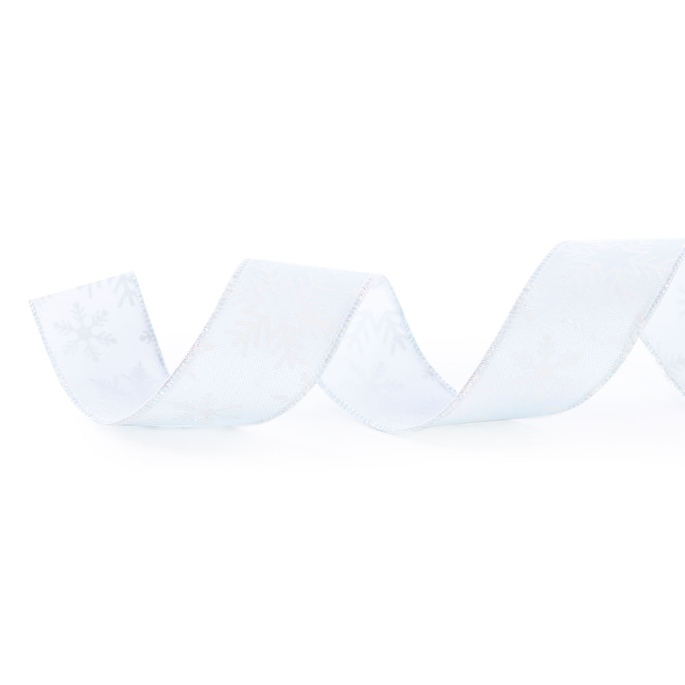FITA FLOCO DE NEVE AZC/BCO 3,8X914CM () C/1 UN