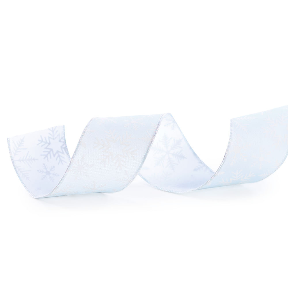 FITA FLOCO DE NEVE AZC/BCO 6,3X914CM () C/1 UN