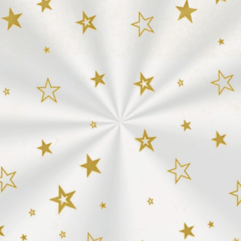 SACO TRANSP 15X29 ESTRELA OURO PT C/50 UN