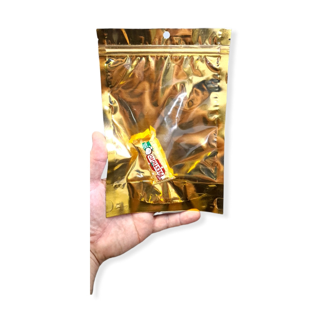 EMB. METAL. C/VISOR 16X23CM DR C/ZIP C/1 UN