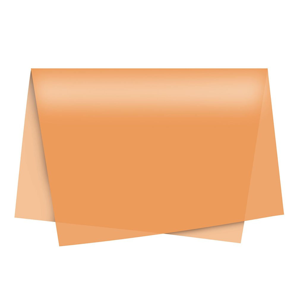 PAPEL SEDA NEON LARANJA 49X69 PT C/50 UN