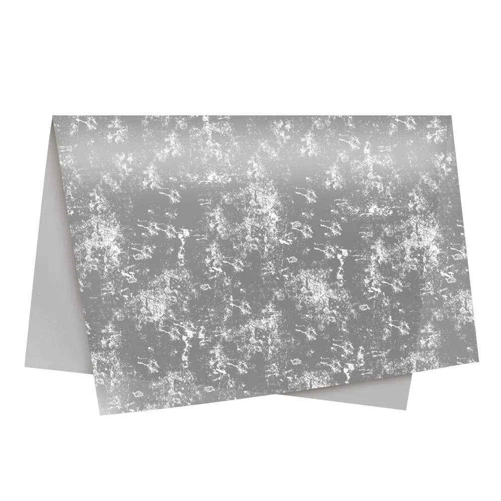 PAPEL SEDA REQUINTE PRATA 49X69 PT C/50 UN