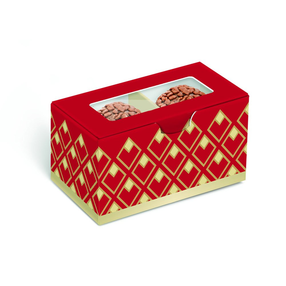 CX P/2 BRIGADEIROS JOUR VM/OU 8,5X5X4,5 PT C/1 UN