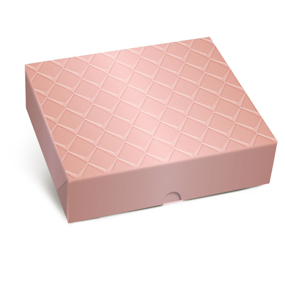 CX RET TAMPA/FUNDO NEW ROSE GOLD C/RELE P 17X13,5X4,5 C/1 UN