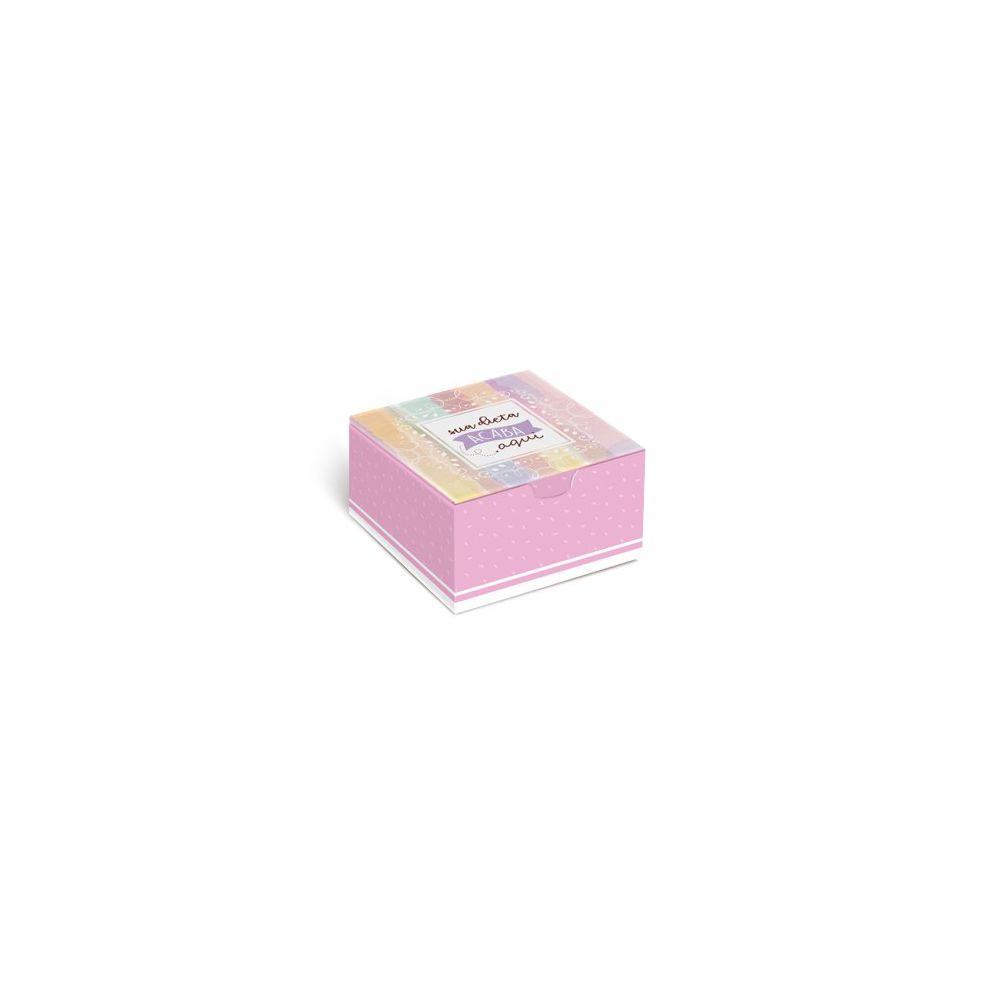 CX DIVER P/6 BRIGAD HORA CHOCO ROSA 12X8X3,5 PT C/1 UN