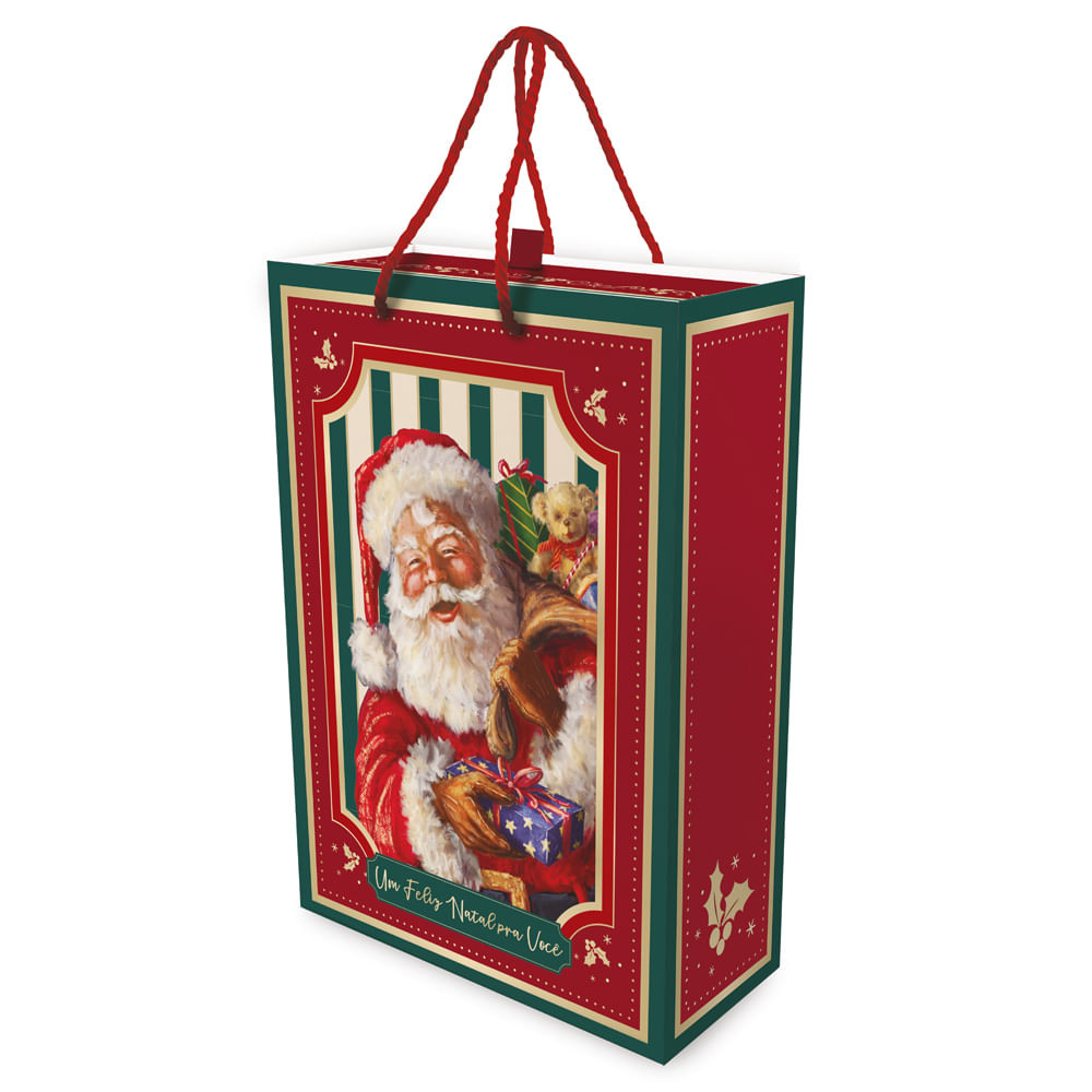 CX LUVA COM ALCA NOEL CARMIN P C/ 1 UN