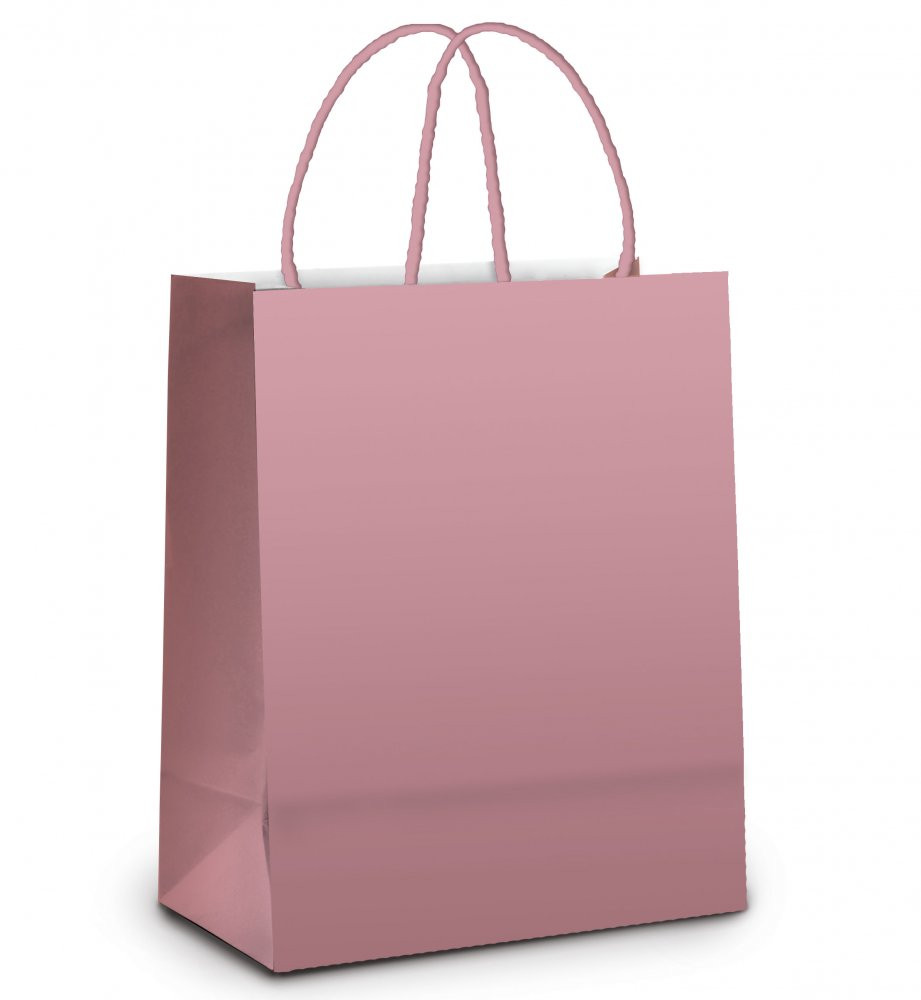 SACOLA LAM ROSE METAL FOSCO G 32X26,5X13 C/1 UN