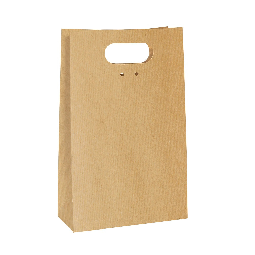 EMBALAGEM PRESENTE ECONOMICA KRAFT P 30X15X7,5 C/1 UN