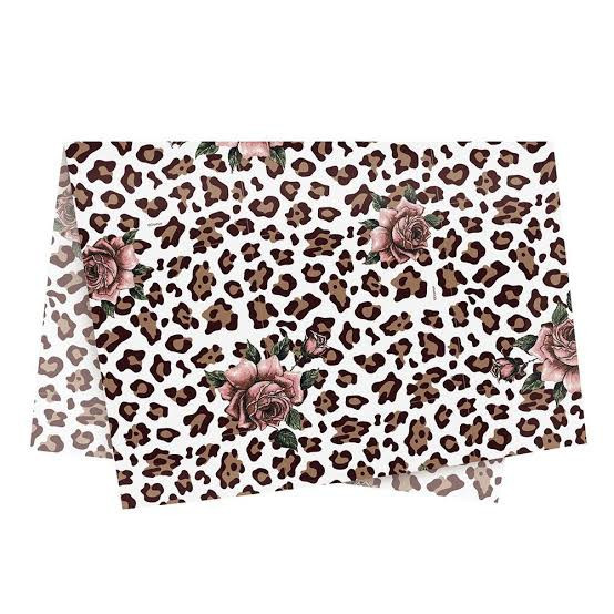 POLI SUJINHO LEOPARDO 49X69 PT C/50 UN