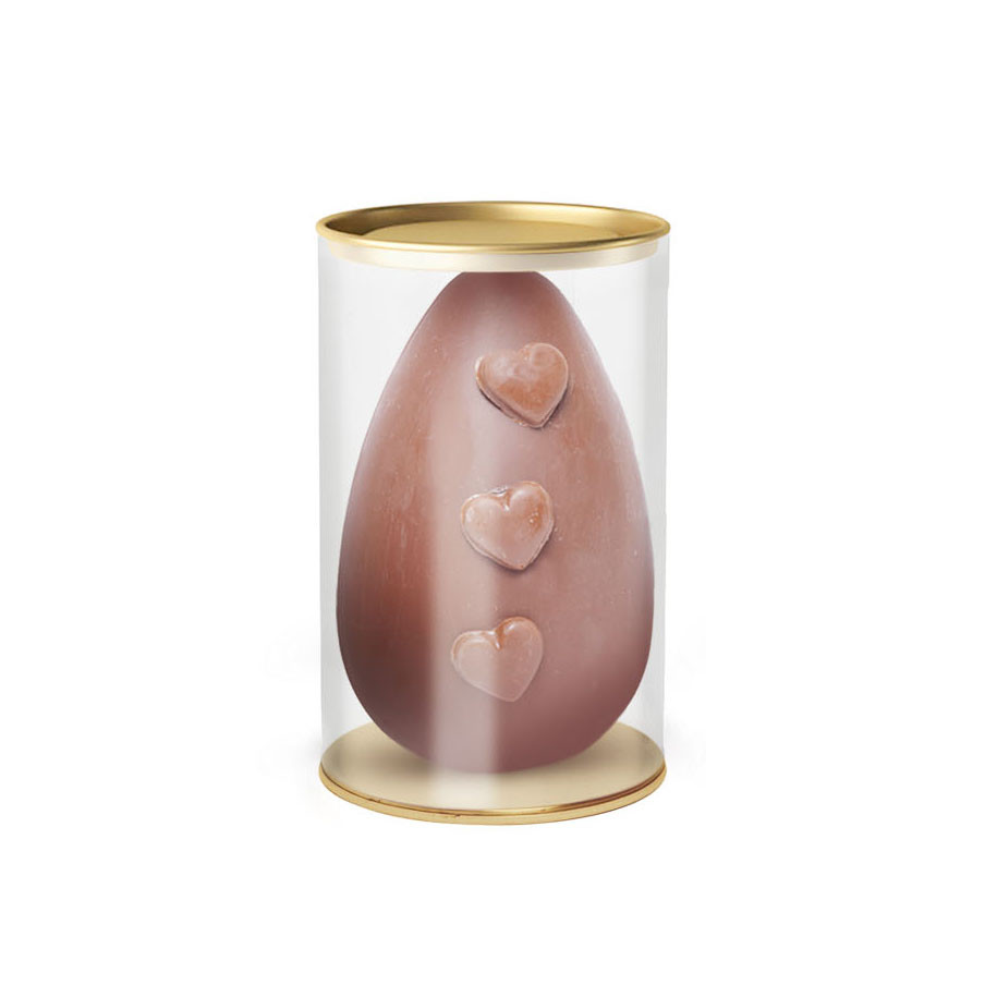 LATA P/OVO 250G TRANSPARENTE CLEAN 16,5X9CM PT C/1 UN