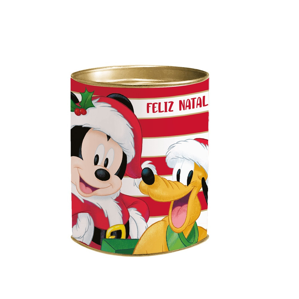 LATA P/LEMBRANCINHAS 11X9,1CM NAT MAG MICKEY E TURMA C/1 UN