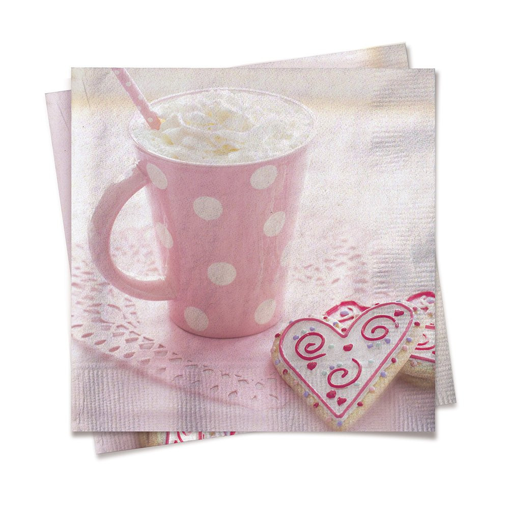 GUARDANAPO CHANTILLY 32,5X32,5 C/20 FOLHAS