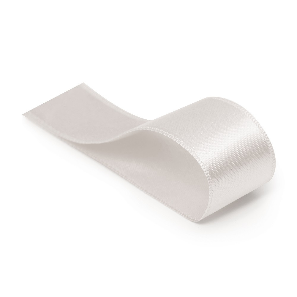 FITA CETIM LISO BRANCO 3,5MMX100M C/1 UN