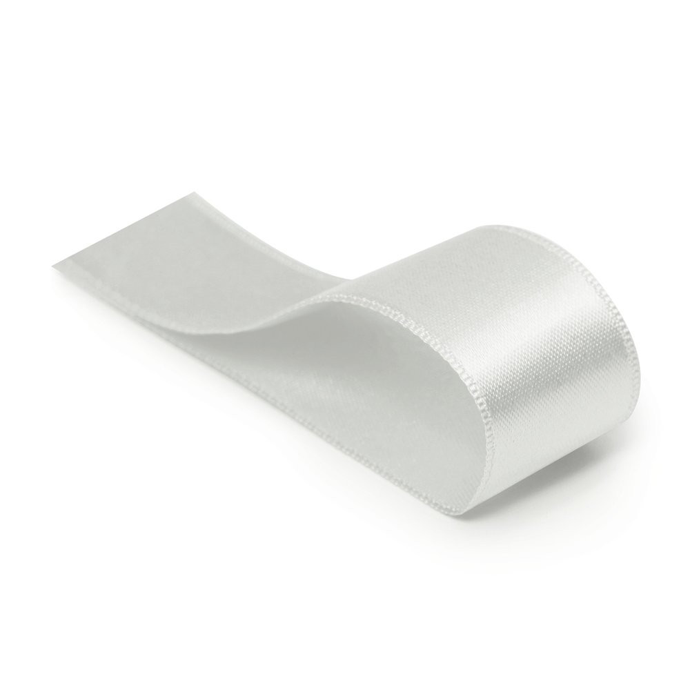 FITA CETIM LISO BRANCO 6,5MMX100M C/1 UN