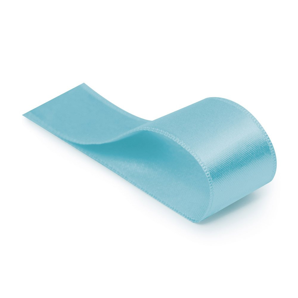 FITA CETIM LISO AZUL CELESTE 6,5MMX10M C/1 UN