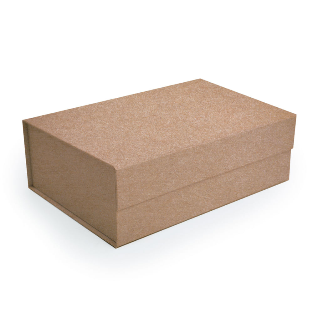 CX RIGIDA DOBRAVEL RET C/IMA KRAFT G - 33,5X24,5X10CM C/1 UN