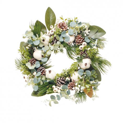 GUIRLANDA BCO/VDE 50CM (GUIRLANDAS DECORADAS) C/1 UN