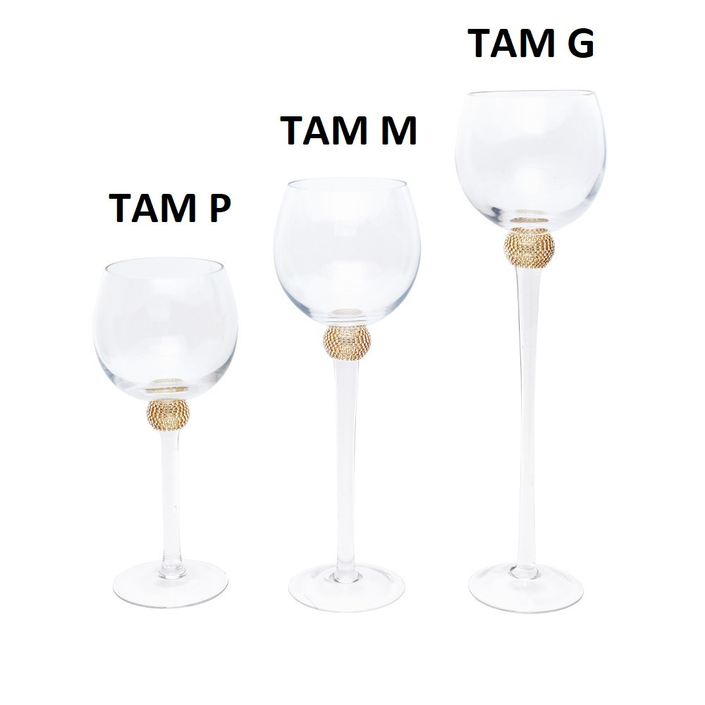 CASTICAL VIDRO C/STRASS INC/OUR (CASTICAIS ALTOS) TAM G