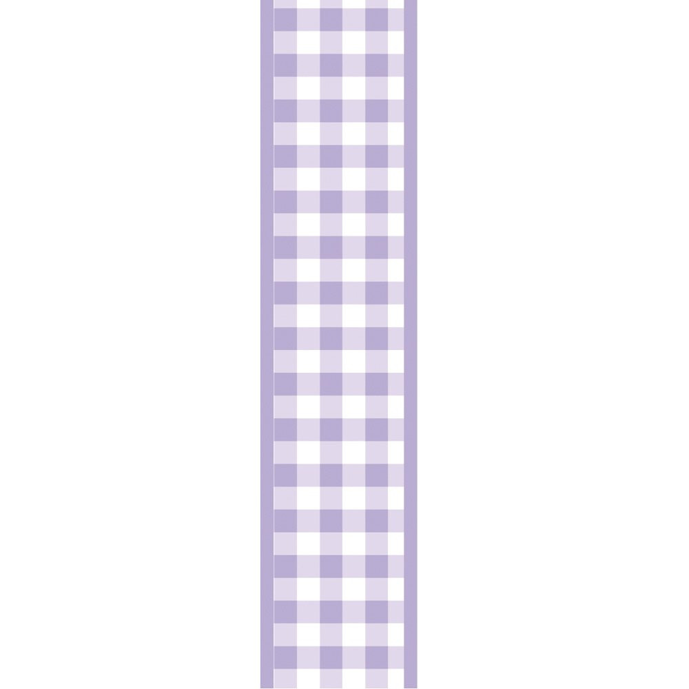 LACO EXPRESS ORGANZA XADREZ LILAS 27MM C/1 UN