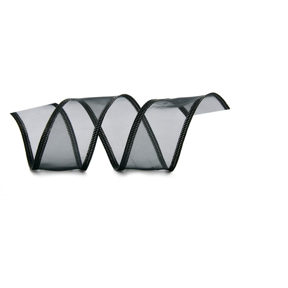 FITA DEC ARAM ORGANZA PRETO 27MMX10M C/1 UN