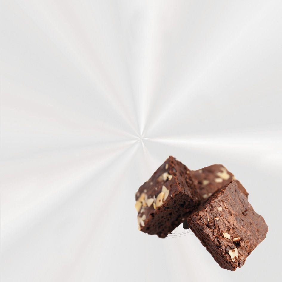 FOLHA TRANSP BROWNIE 20X20 PT C/100 UN