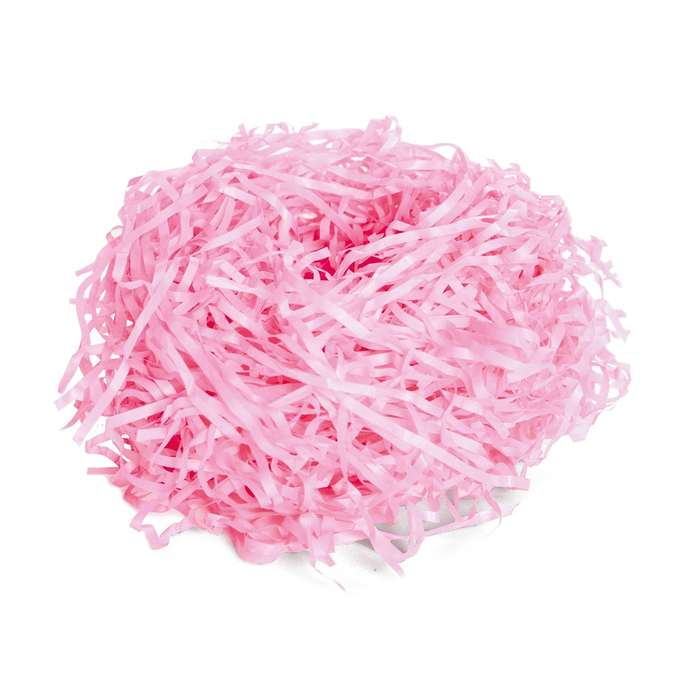 PALHA DE PAPEL SEDA DECORATIVA ROSA C/50G C/1 UN