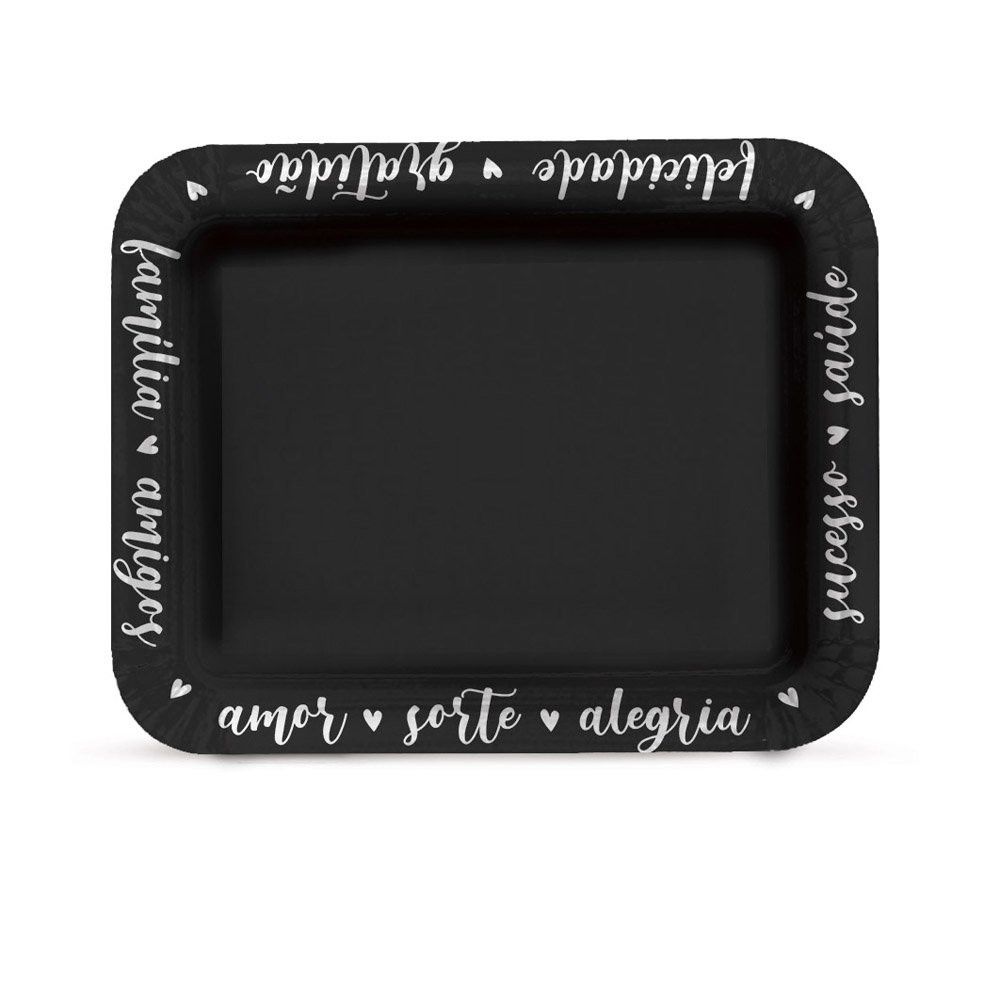 BANDEJA LAMINADA R5 GRATIDAO PRETO C/1 UN