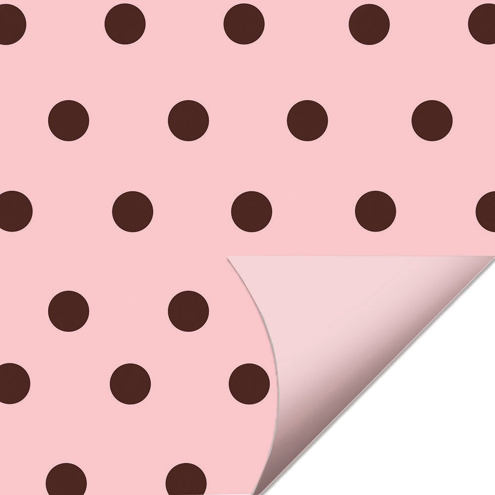 PAPEL KRAFT BIG POA ROSA/MARROM 59X80 PT C/50 UN