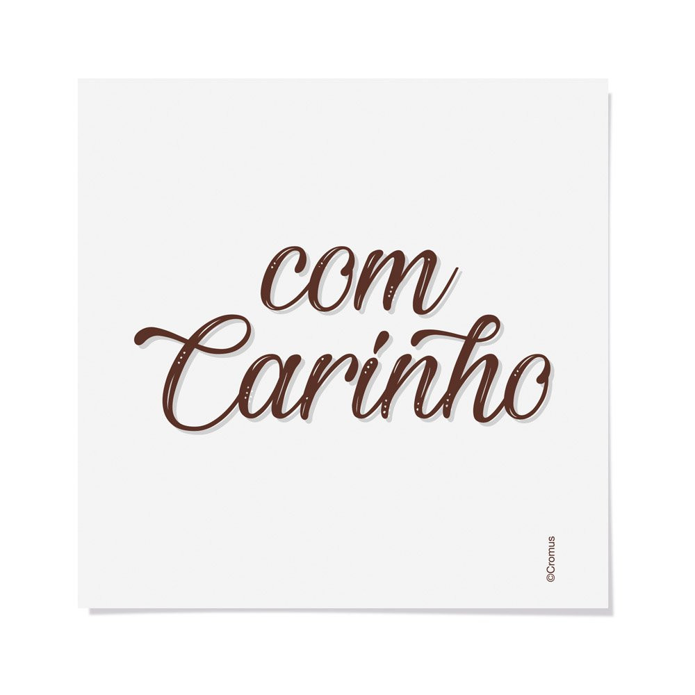 CARTELA TRANSFER P/TECIDO COM CARINHO 8,5X9,5 PT C/2 UN