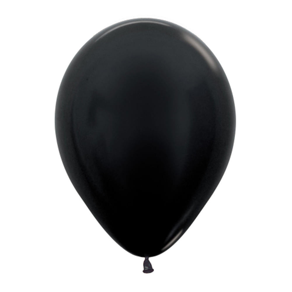 BALAO LATEX METAL PRETO R5 C/1 UN