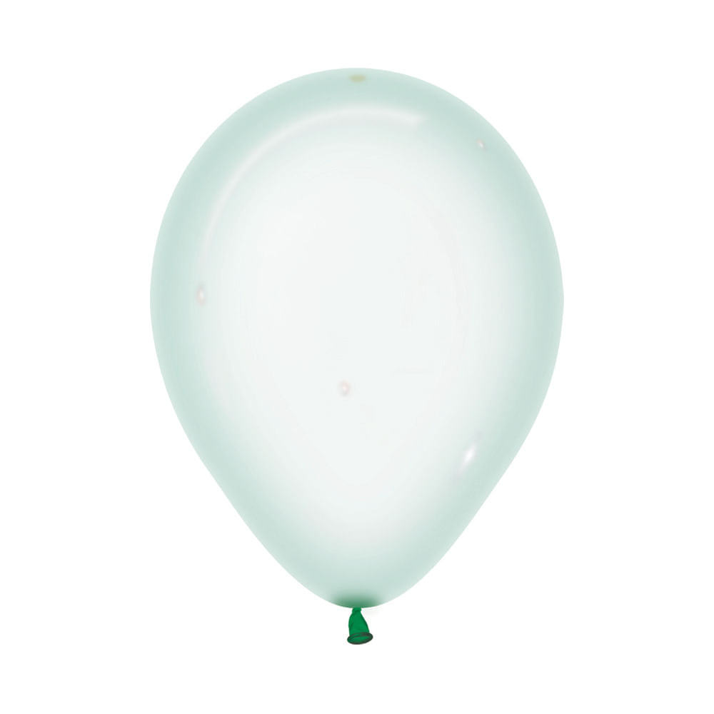 BALAO LATEX CRISTAL PASTEL VERDE R5 PT C/1 UN