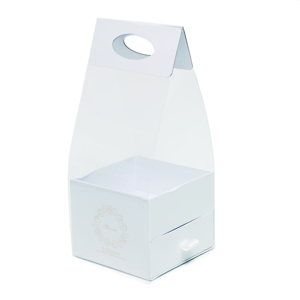 SACOLA C/GAVETA BRANCO P 10X10X10 C/1 UN