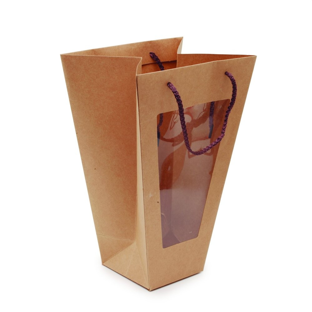 SACOLA C/VISOR G KRAFT 33X23X12 C/1 UN