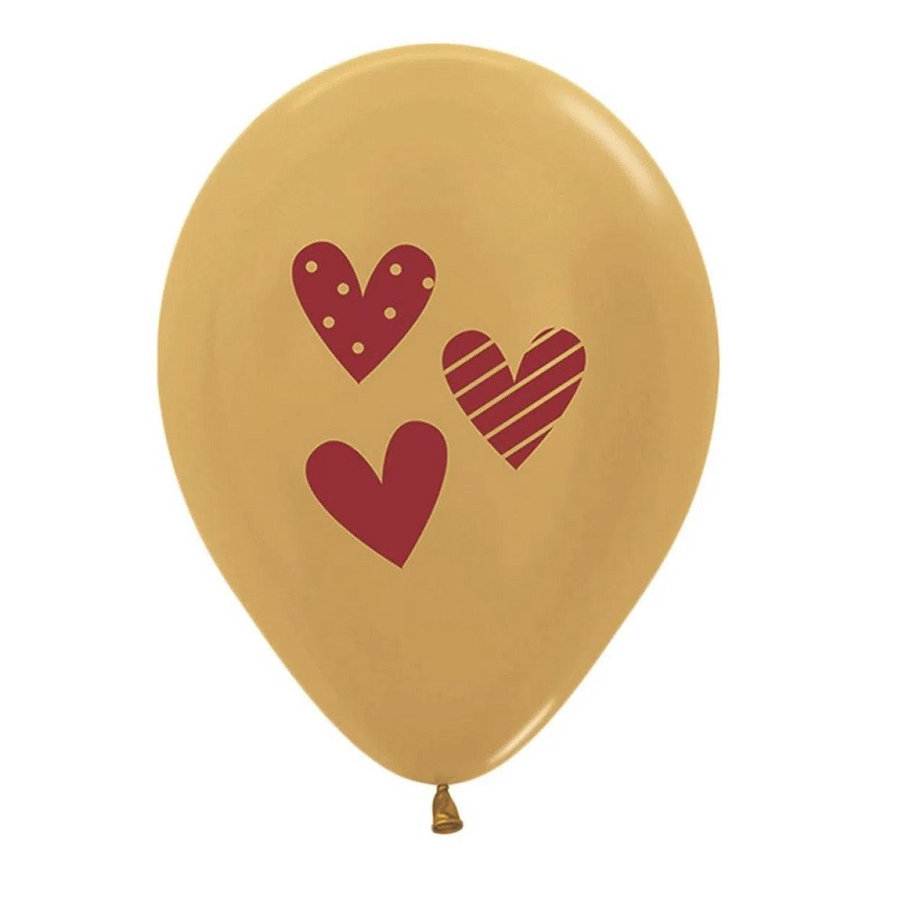 0,015 M3 BALAO LATEX IMP 2 LD METAL ROMANTICO CORACOES R12 PT C/50 UN