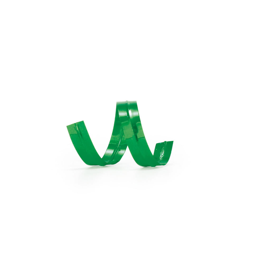 FECHO PRATICO VERDE 4MMX11CM PT C/100 UN