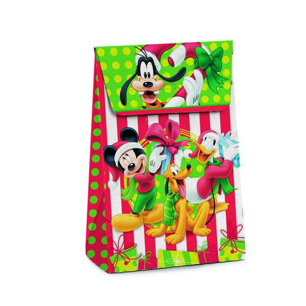CX TRAPEZIO NATAL TURMA DO MICKEY P 12X6X18 C/1 UN
