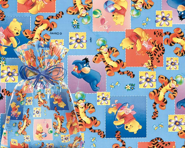 SACO LIC 15X22 BRINCANDO COM POOH PT C/100 UN