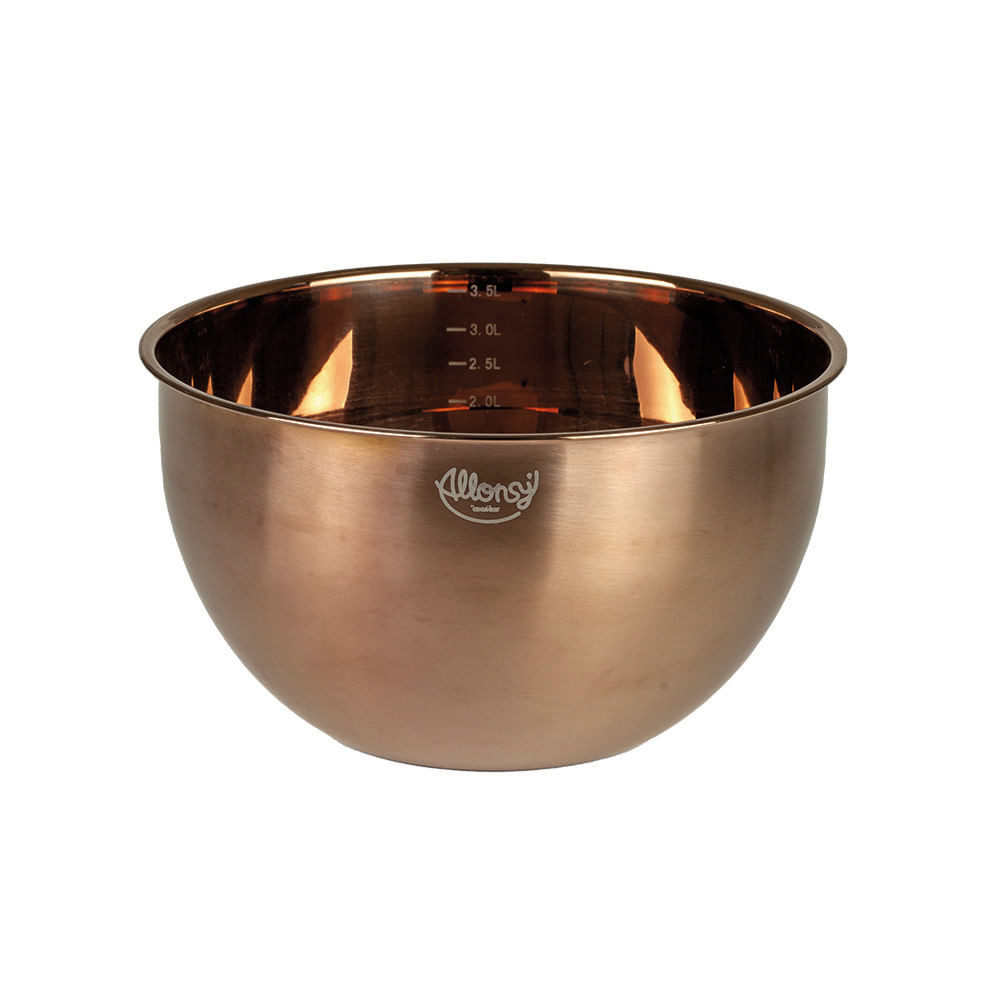 BOWL MULTIUSO 3,5L - ROSE GOLD ACO INOX C/1 UN
