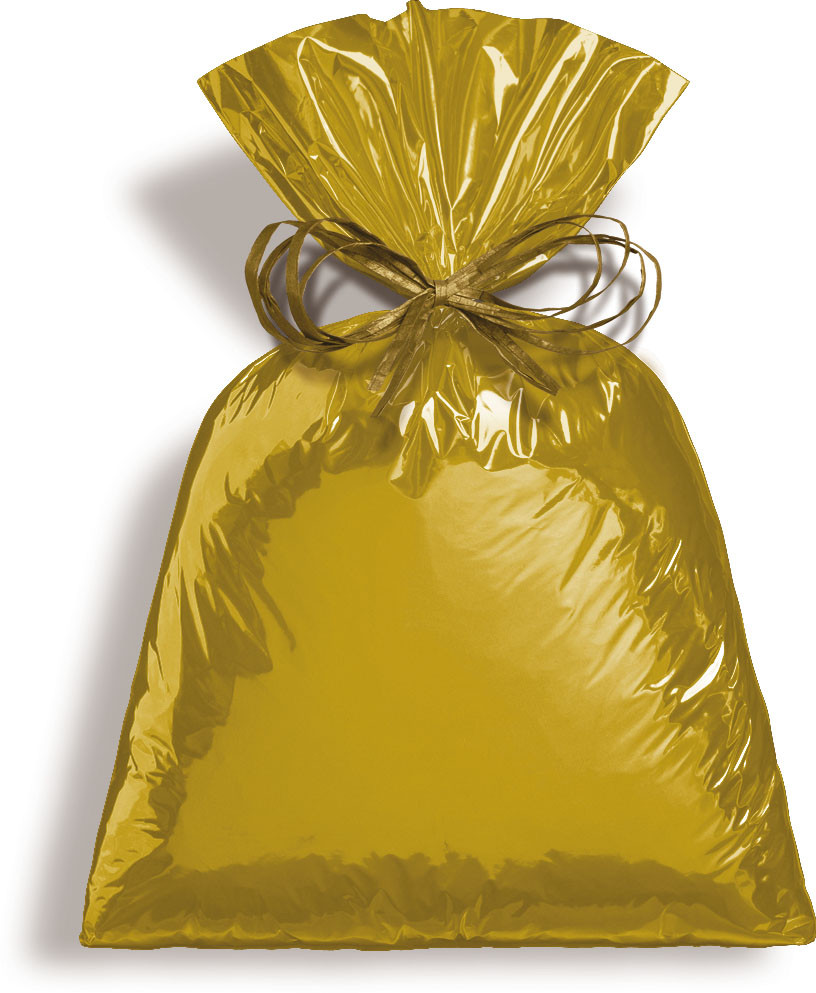 SACO METAL 45X59 METALCOR DOURADO PT C/25 UN