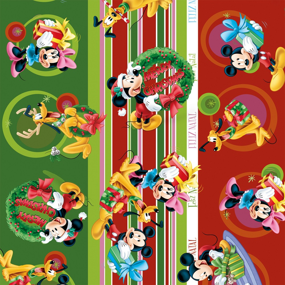 SACO LIC 15X22 NATAL DISNEY PT C/100 UN