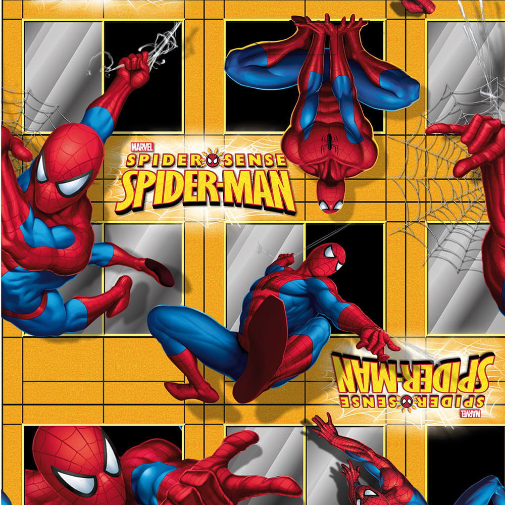 SACO LIC 20X29 SPIDER MAN CITY PT C/100 UN