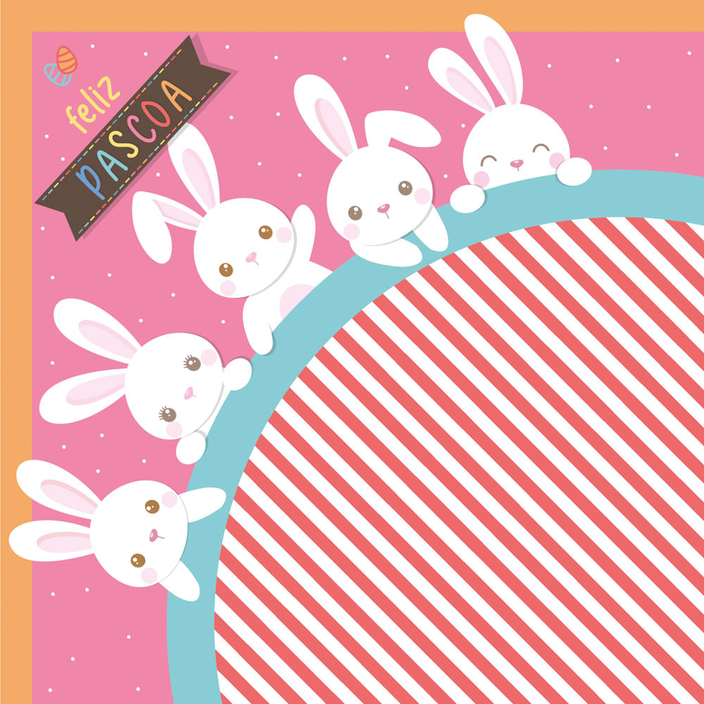 EXPRESS LUKES FAMILY ROSA 35X35 PT C/25 UN